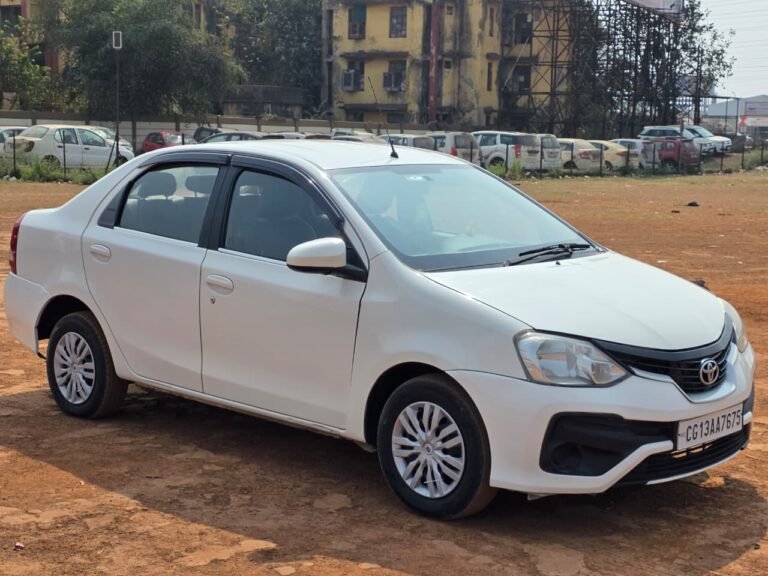 second hand etios car